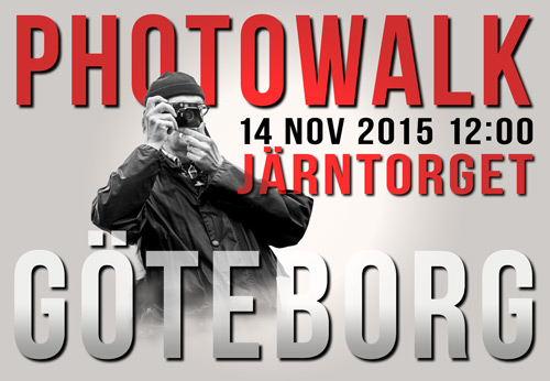 Photowalk Göteborg 14 nov 2015